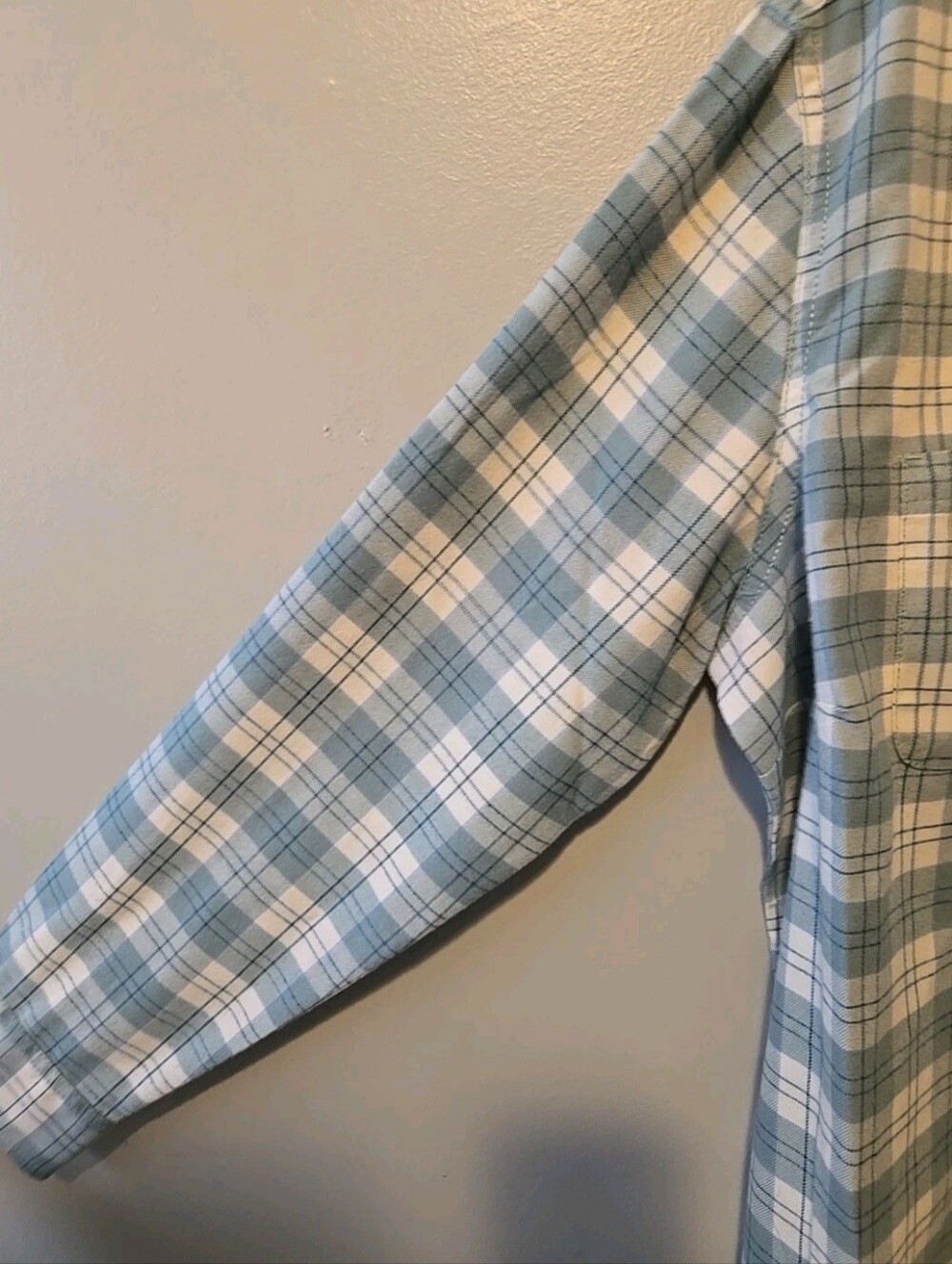 Ridgecut Toughwear Women's Button Up Flannel Shirt Green Plaid W/Pockets  XL - Picture 5 of 7